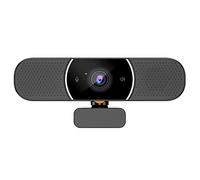 CRAKES Webcam 2K Computer PC Webcam with Microphone for Live Video Conference Broadcast Work Camera PC Web