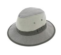Crambes Lewa Cotton Safari Hat Grey - Grey - Medium