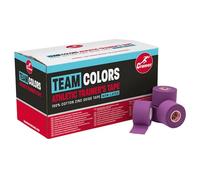 Cramer 750 Zinc Oxide Tape - Athletic Strapping Tape for Ankle, Wrist, and Hand Support - Rigid Sport Tape for Injury Prevention, Compression & Stability - 1.5" x 10yds - Purple, 32 Rolls