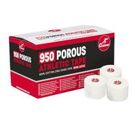 Cramer 950 Premium White Athletic Tape for Ankle, Wrist, and Injury Taping, Helps Protect and Prevent Injuries, Promotes Faster Healing, Athletic Training Supplies, Bulk Case of AT Tape, White