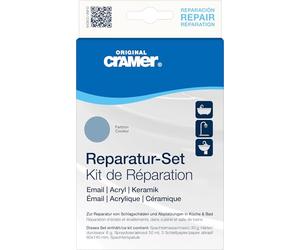 Cramer Bermuda Blue Repair Kit for Bathtubs, Shower Trays and Sinks - Professional Solution to Repair Impact Damage and Chips on Enamel, Ceramic and Acrylic