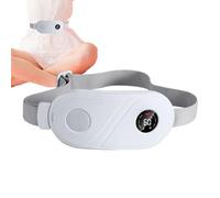 Cramp Ruler Warmer - Rechargeable Hot Belt, Electric Thermal Wrap, Adjustable Strap Design, Soft Plush, Portable Thermal Massager, Chargemen Device