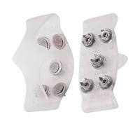 Crampon Cleats, Snow Traction Guard, Steel Spike System, Easy Stretch Fit Design, Prevents Slips on Glaciers, Hiking, Portable Tool for Men Women Climbing Travel