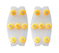 Crampons De Chaussures Pour Neige et Glace - Crampons Transparents, Accessoires De Traction D'hiver, Pointes De Glace Antiderapantes Pour La Randonnée, La Pêche, La Marche, L'escalade, L'alpinisme, La