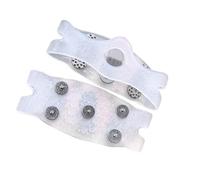 Crampons De Traction - Glace Pinces Neige, Accessoire Chaussure Botte Hiver Escalade Antidérapant | Semelles Pointes Acier Portables Sports Mountains Pour Marche Nordique Randonnée Chasse Pêche