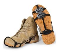 Crampons for Mountain Boots,Crampons for Shoes,Traction Anti-Slip Grip Spikes 24 Spikes Ice Cleats - Steel Climbing Crampons, Anti-Slip Grips for Snow