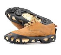 Crampons for Shoes, Ice Cleats for Boots | 30 Alloy Studded Crampons for Mountain Boots | Non-Slip Shoes Nails, Traction Grips for Outdoors, Winter, E