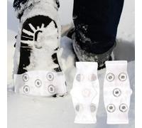 Crampons Ice Grips, 5 Spikes Ice Snow Grips Ice Grips For Shoes Anti Slip Ice Cleats For Shoes And Boots Ice Grippers Winter Crampons For Boots M-icrospikes For Walking Climbing And Hiking