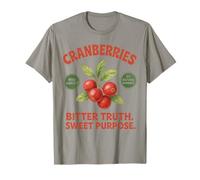 Cranberries Bitter Truth Sweet Purpose Vintage Farmer Retro T-Shirt
