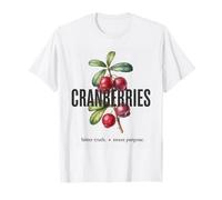Cranberries Bitter Truth Sweet Purpose Vintage Farmer Retro T-Shirt