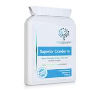 Cranberry - 5000mg 90 Tablets - Superior Natural High Strength Cranberry Extract - Urinary Tract Bladder and Kidney Support - UK Made
