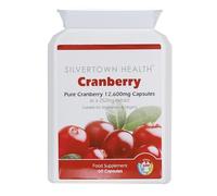 Cranberry Capsules - 12600mg - High Strength, Premium Cranberry Fruit Extract Equivalent to 12,600mg of Whole Cranberry Fruit Per Capsule - 60 Capsules
