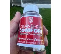 Cranberry Comfort Urinary Support Supplement - UTI & Bladder Support, Natural Urinary Tract Health Supplement for Women & Men - 120 Tablets - Made in The UK, Vegan Friendly