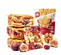 Cranberry Fig Walnut Pie, 158g*2bag (11.14oz) Healthy Nut Snack, Individual Packaging, On-the-Go Treat, No Artificial Additives (Black sesame fig walnut pie 158g*2bag)
