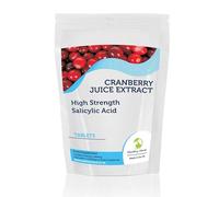 Cranberry Juice High Strength Extract 5000mg Salicylic Acid Tablets Immune System Prevent Urinary Tract infections