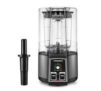 CRANDDI - Silent Shield Blender, 80 oz Large Professional Blender for Home, Kitchen, Ice Crushing, Smoothies and Smoothies, 1500W, K85 Grey
