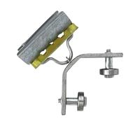 Crane Bearing Wheels - Cable Disc | Wire Rope Suspending Device | Crane Cable Pulley for Angle Irons | High Load Wire Rope for Towing Equipment for Construction Workshops