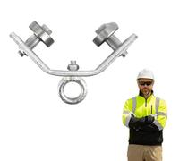 Crane Cable Pulley, Adjustable Angle Lifting Pulley Crane Bearing Wheel - High Load Stable Tow Tool Ideal for Construction Site and Machine Maintenance