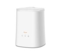 Crane Cool Mist Humidifier, Filter Free, Top Fill, 1.2 Gallon with Optional Color Changing Light & Aroma Diffuser Function. Works with Essential Oils