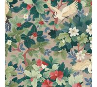 Crane Garden Wallpaper Green / Multi As Creation 79186-1
