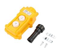 Crane Hoist Control,Pendant Switch Control COB-61,Crane Control Switch,ABS Plastic,Hoist Lift Controller Hoist Push Button Switch