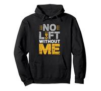 Crane Inspector Authority No Lift Construction Safety Osha Pullover Hoodie