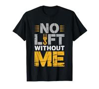 Crane Inspector Authority No Lift Construction Safety OSHA T-Shirt