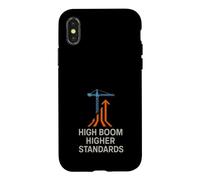 Crane Operator Boom Truck Tower Crane Heavy Lift Gift Case for iPhone X/XS