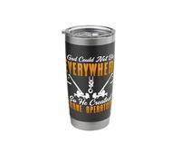 Crane Operator God Could Not Be Everywhere Crane Driver Stainless Steel Insulated Tumbler