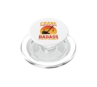 Crane Operator Humor Construction PopSockets PopGrip for MagSafe