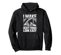 Crane Operator I Make Heavy Things Look Easy Pullover Hoodie
