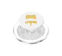 Crane Operator Legend Construction PopSockets PopGrip for MagSafe