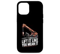 Crane Operator Lift It Like You Mean It Crane Rigger Case for iPhone 12/12 Pro