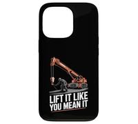 Crane Operator Lift It Like You Mean It Crane Rigger Case for iPhone 13 Pro