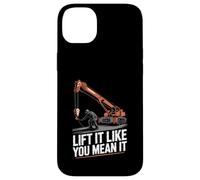 Crane Operator Lift It Like You Mean It Crane Rigger Case for iPhone 14 Plus