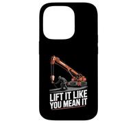 Crane Operator Lift It Like You Mean It Crane Rigger Case for iPhone 14 Pro