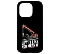Crane Operator Lift It Like You Mean It Crane Rigger Case for iPhone 15 Pro