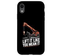 Crane Operator Lift It Like You Mean It Crane Rigger Case for iPhone XR