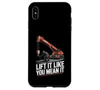 Crane Operator Lift It Like You Mean It Crane Rigger Case for iPhone XS Max