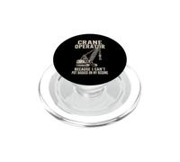 Crane Operator PopSockets PopGrip for MagSafe