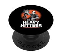Crane Operator The Real Heavy Hitters Heavy Equipment Crew PopSockets Adhesive PopGrip