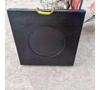 Crane Outrigger Pad for Tow Trucks, Seice Trucks & s - Stackable 15.7x15.7in Jack Pad with Recessed Radius & Textured Surface for Enhanced Stability and Safety