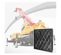 Crane Outrigger Pads - Heavy-Duty Stackable Stabilizing Blocks with Rope Handle for Tow Truck & Trailer Leveling