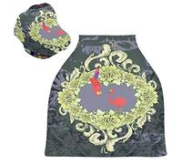 Crane Parrot Stretchy Baby Car Seat Cover,Canopy Nursing Covers,Soft Breathable Windproof Scarf Changepad for Winter Infant Breastfeeding Boys