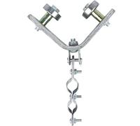 Crane Rope Pulley - Heavy Duty Wire Rope | Angle Iron Cable Pulley, Crane Lifting Ring, Hanging Towing Equipment for Professional Construction Workshops