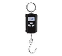 Crane Scale, 200kg/100g Crane Scale Mini Heavy Electronic Digital Stainless Steel Hook Hanging Weight(Nero)