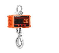 Crane Scale, 500KG/1500kg Digital Crane Scale High Load Industrial Electronic Heavy Duty Hook Weight Balance N/lb/kg 3 Units Hanging Scales(1000kg Orange)