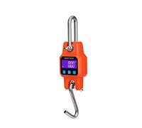 Crane Scale,Klau Portable Rechargeable 300 kg / 600 lb Heavy Duty Digital Hanging Scales LED Display with Backlight Orange for Home Farm Hunting Outdoor