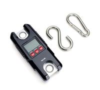 Crane Scale300KG 500KG Digital Stainless Steel Hook Hanging Scales LCD Loop Fish Heavy Duty Weight Balance Heavy Load(300kg Black)