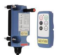 Crane Wireless Remote Control Industrial 4 Channel Button Controller for Electric Hoist Winch Overhead Crane 12V 24V Receiver
